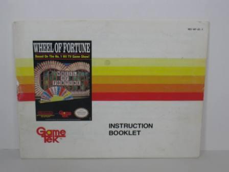 Wheel of Fortune - NES Manual